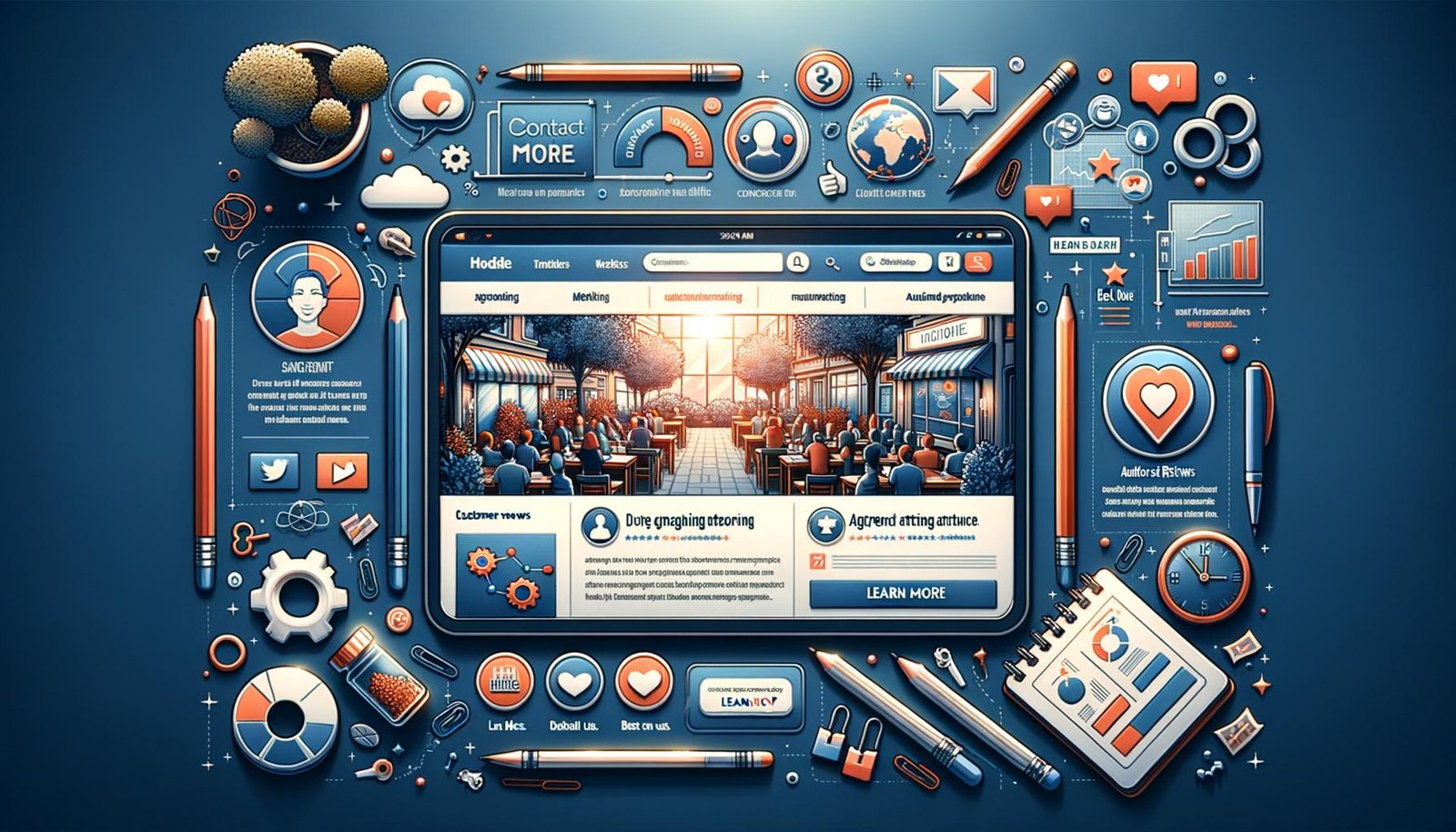 Social Media Starter Paket für kleine Unternehmen