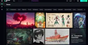 DeviantArt Screenshot 