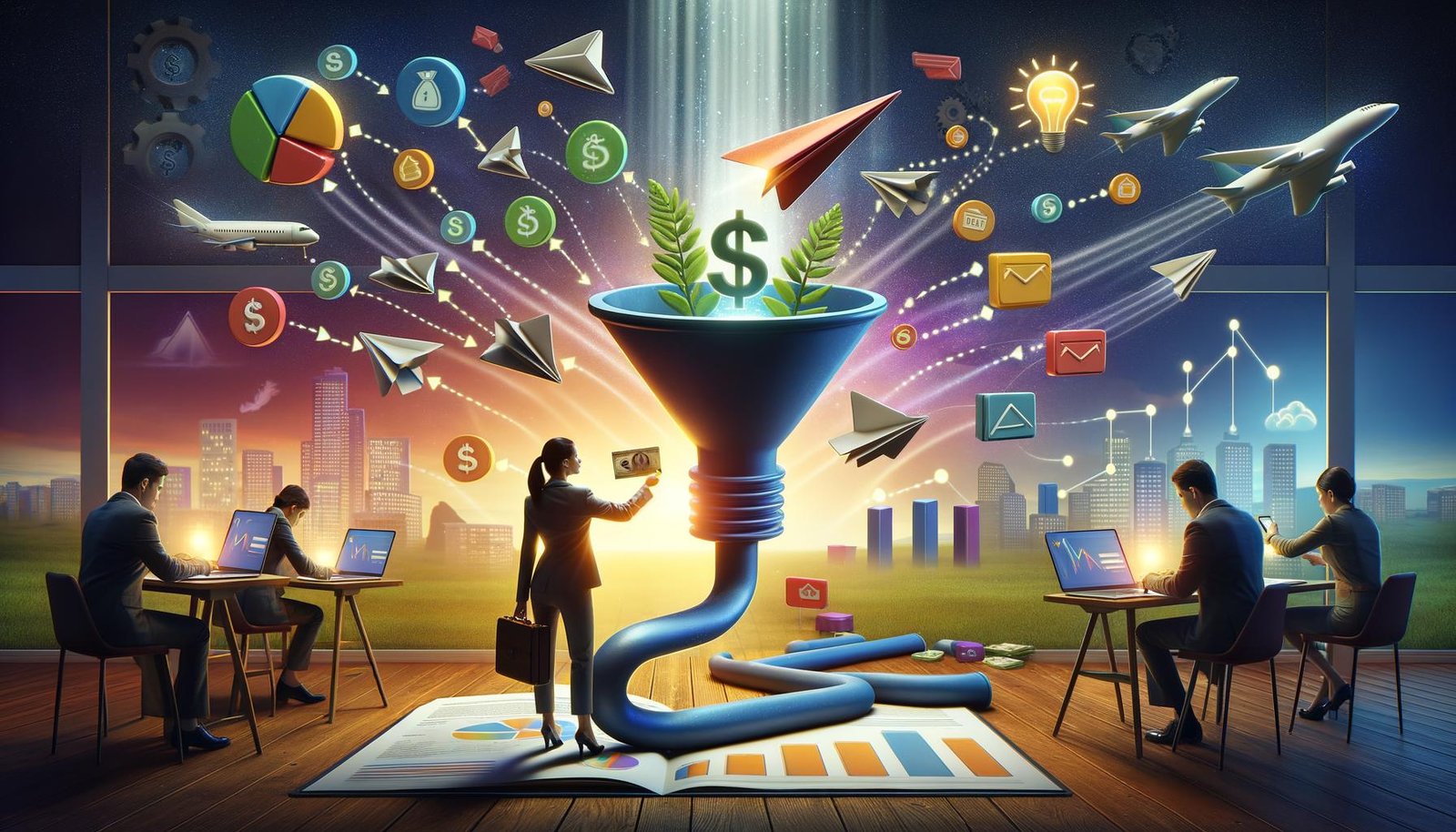 Skalierbare Business-Modelle durch Funnels